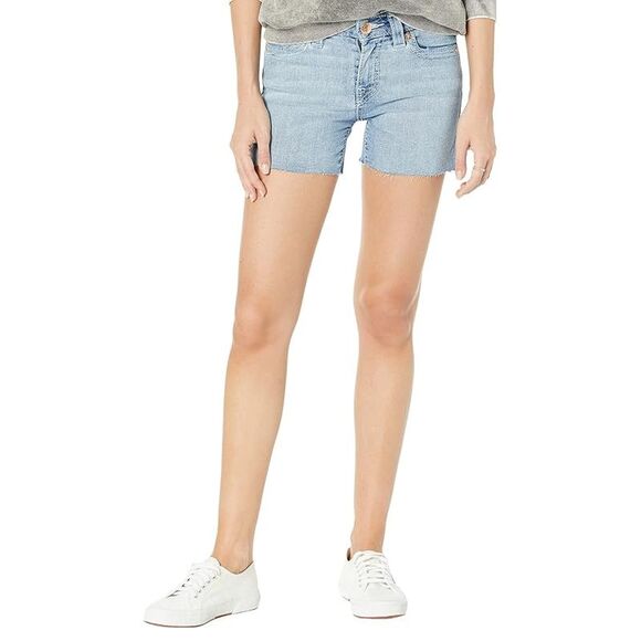 Women's Jayde Mid Rise Cut Off Hem Big T-Shorts